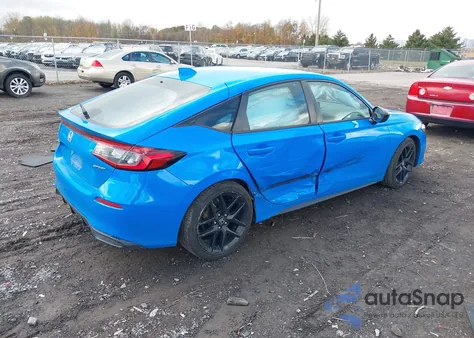 2022 Honda Civic Sport из США, поврежденный, VIN 19XFL2G87NE025016